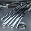 6Pcs Extra Long Box End Wrench Set Metric Aviation Spanner CRV 8mm-19mm Durable Combination Tool Kit