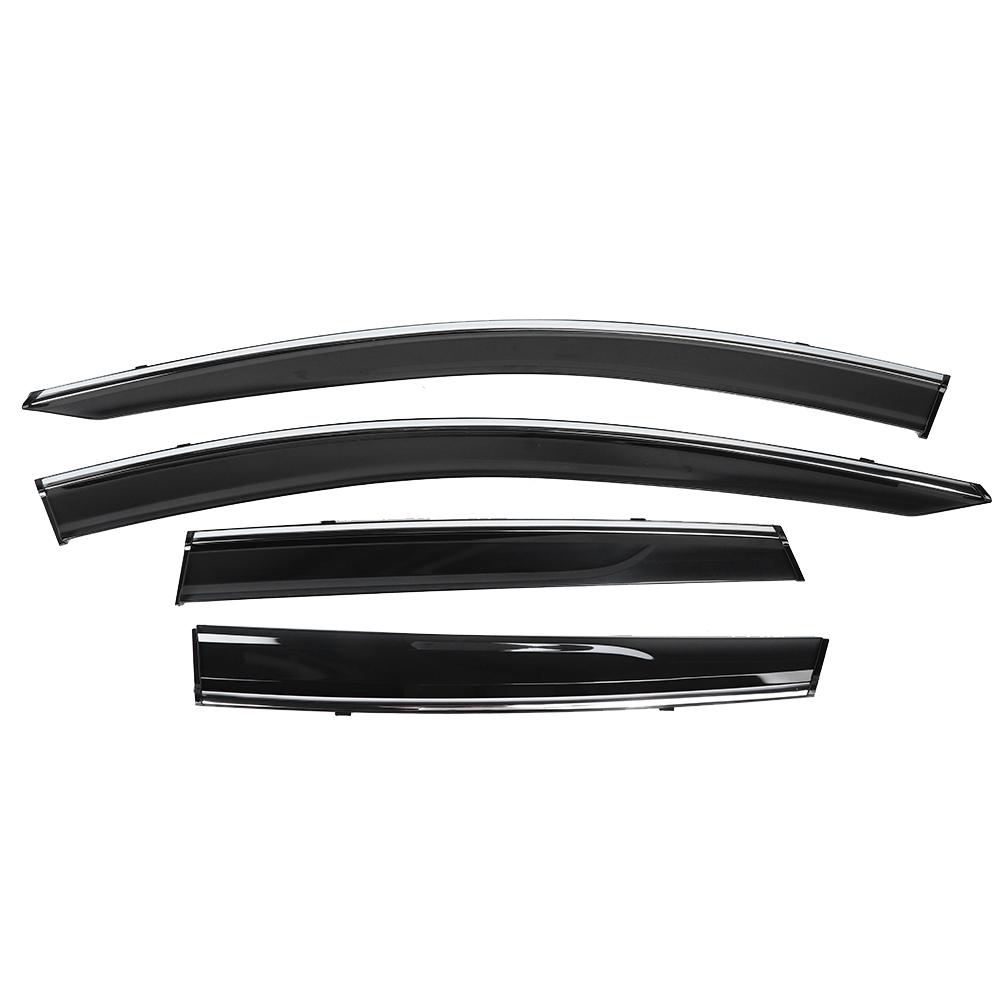 4pcs Car Window Rain Visor Guard Vent Shade Accessory Fits for Nissan Murano 2015 2019