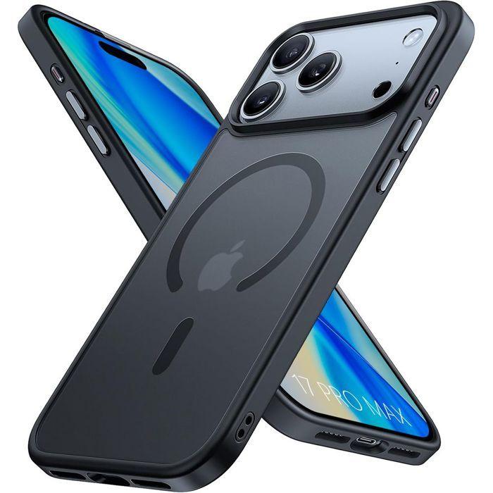 Coque de Protection - BOOLING - iPhone 17 Pro Max - Hybride - Antichoc - Noir