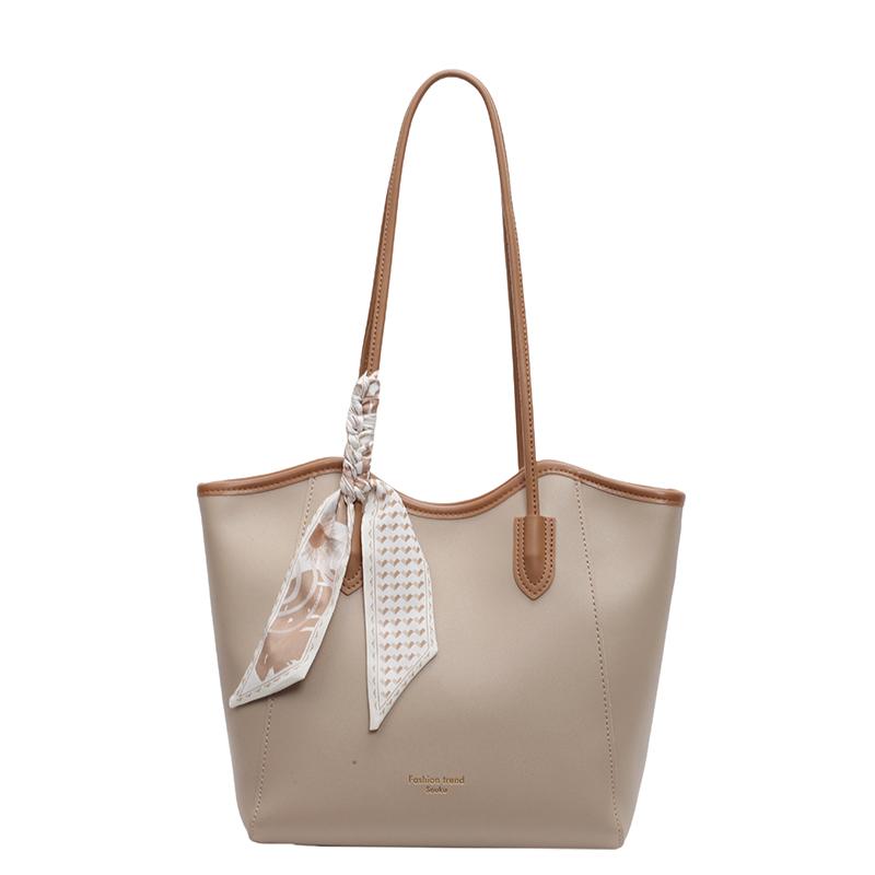 Women's Tote Bag Soft Leather Large Capacity Shoulder Bag