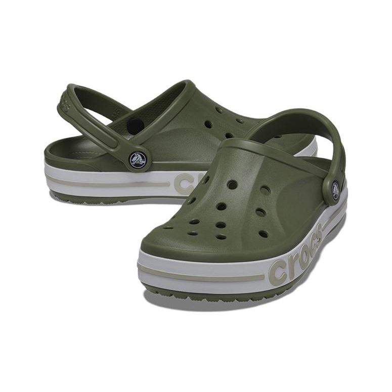 Crocs Bayaband EVA Comfortable Non-Slip Clogs Unisex Footwear Green 205089-3TQ