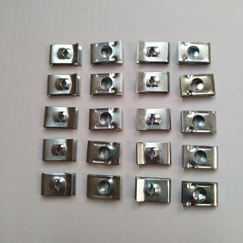 20pc Car Universal Speed Fasteners U Nuts Self Tapping Screw Spire Clip Interior Trim Panels For Motor Vehicles