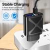 Mobile Phone Charging Head Fireproof Material 3.1A Multi-port 3USB+PD Type-c Mobile Phone Charger