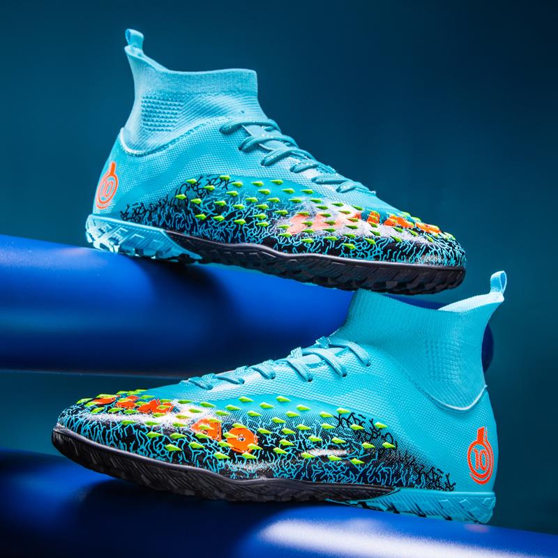 33-46Buty piłkarskie dla mężczyzn/kobiet, krótkie, wysokie, skarpetki, kapitalne, dziecięce, do użytku na zewnątrz, trampki piłkarskie dla chłopców