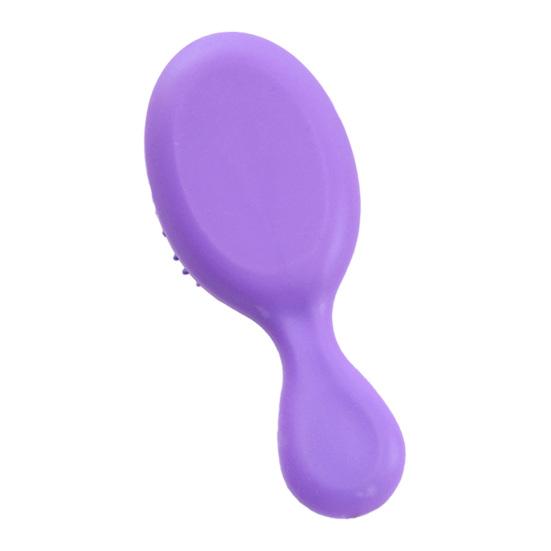 Luftputekam Søt godterifarge bærbar sammenleggbar kam med speil Skånsom massasje for flokefritt hår