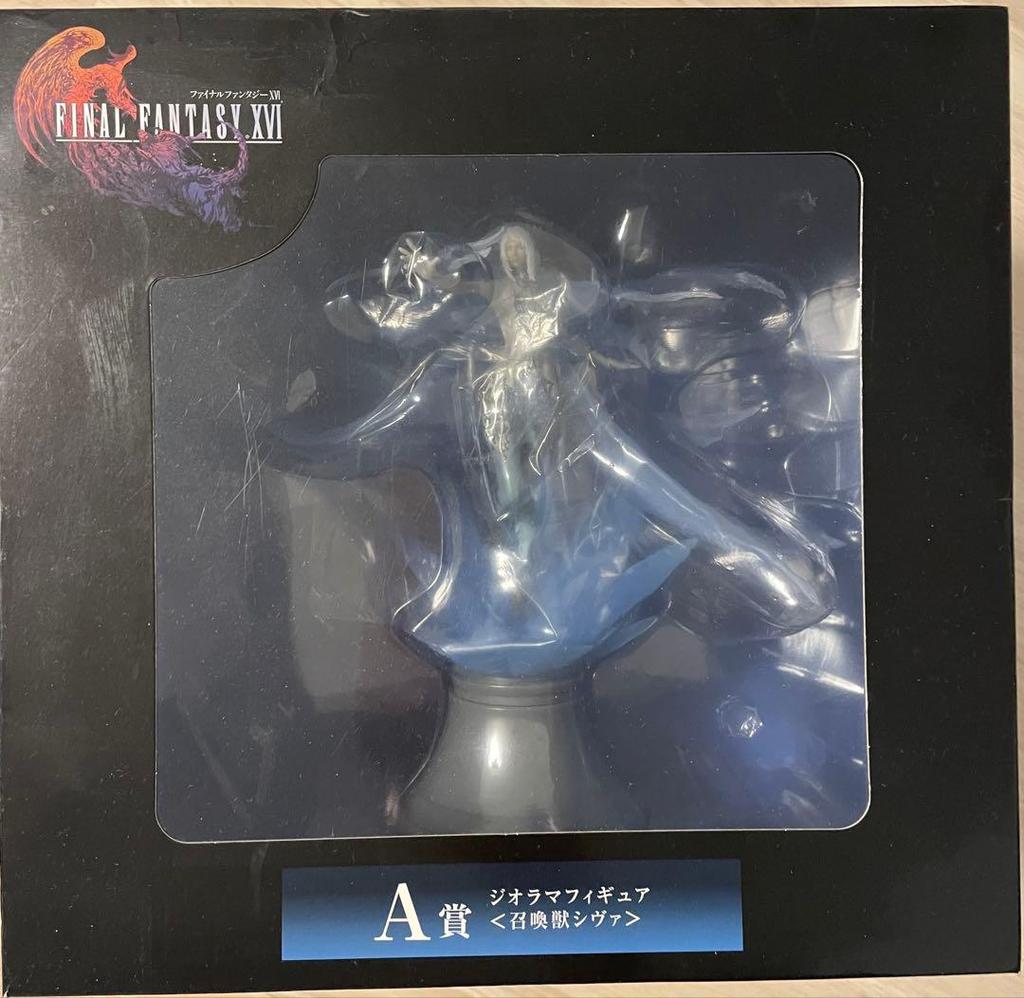 [USED] FF16 Lottery A Prize Summoned Beast Shiva Diorama Figure