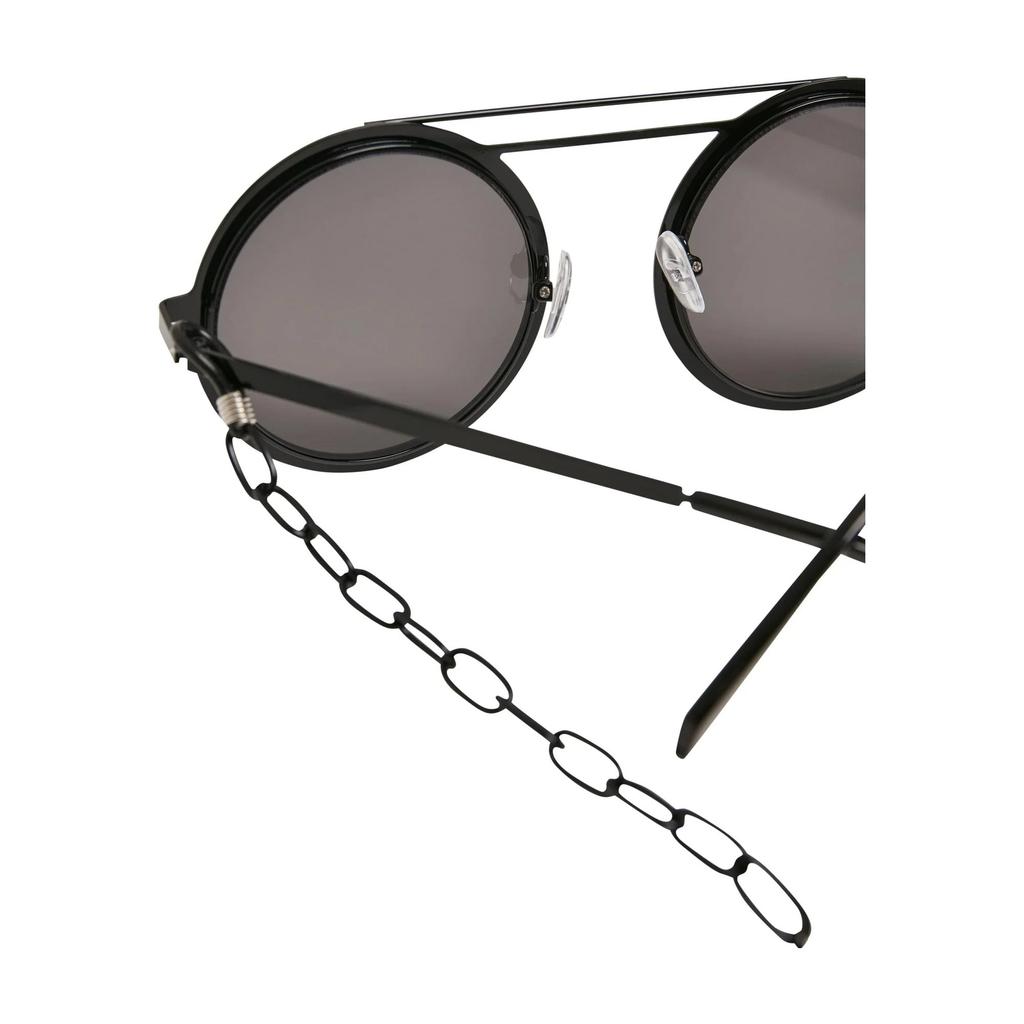 Urban Classics Unisex Adult Round Sunglasses With Chain