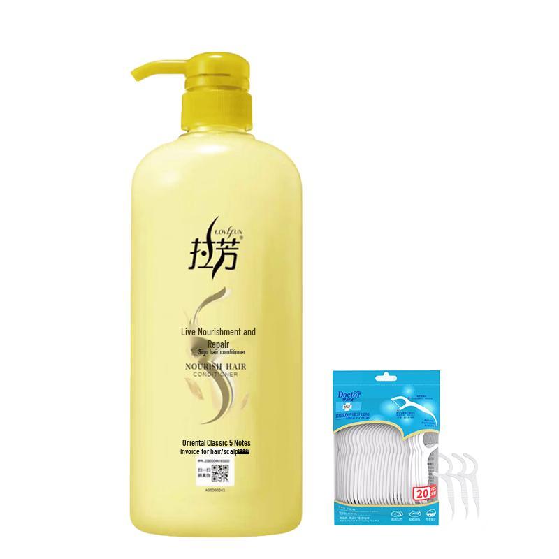

Dr. Dental Floss Sticks & Lafang Hair Conditioner Bundle