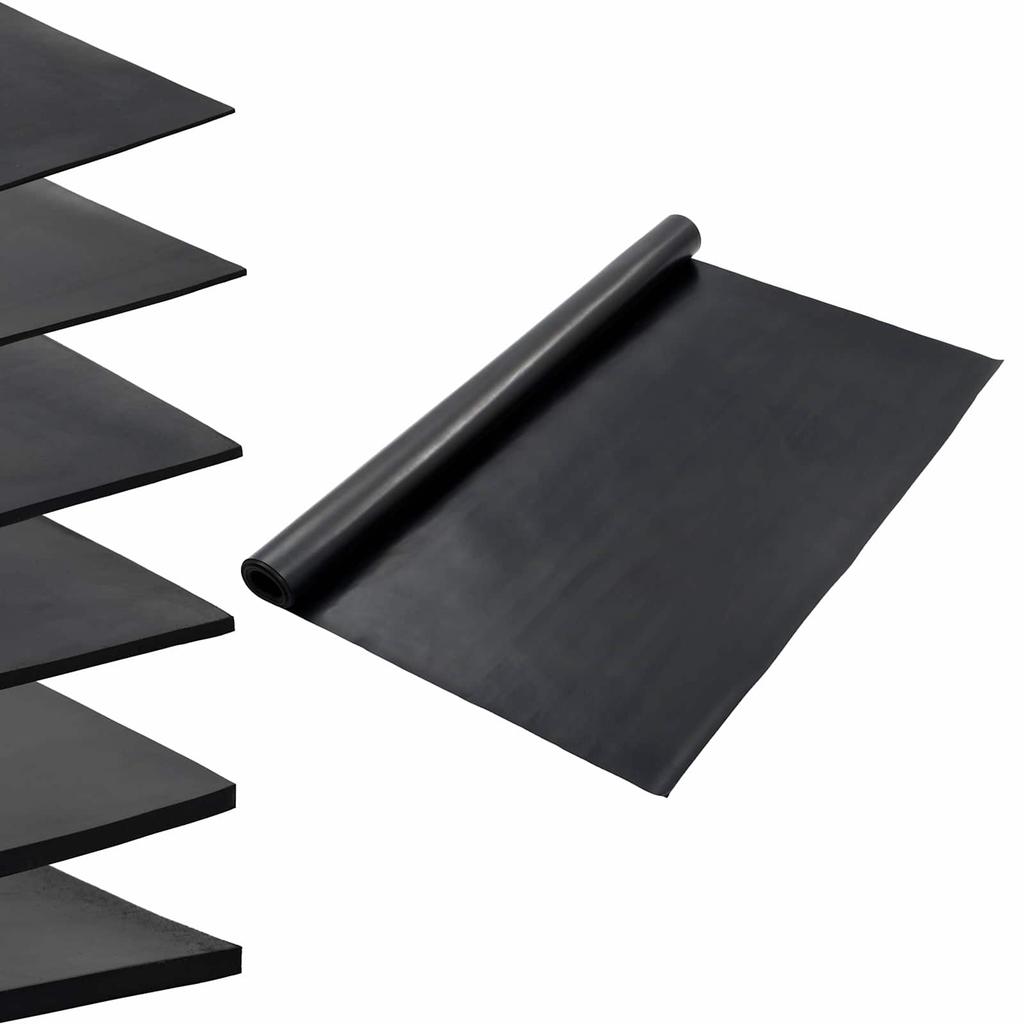 Floor Mat Black 1.2 X 2 M Rubber