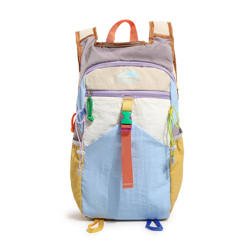 Outdoor Nylon Multifunction Travel Backpack With Large Capacity For Hiking And Cycling