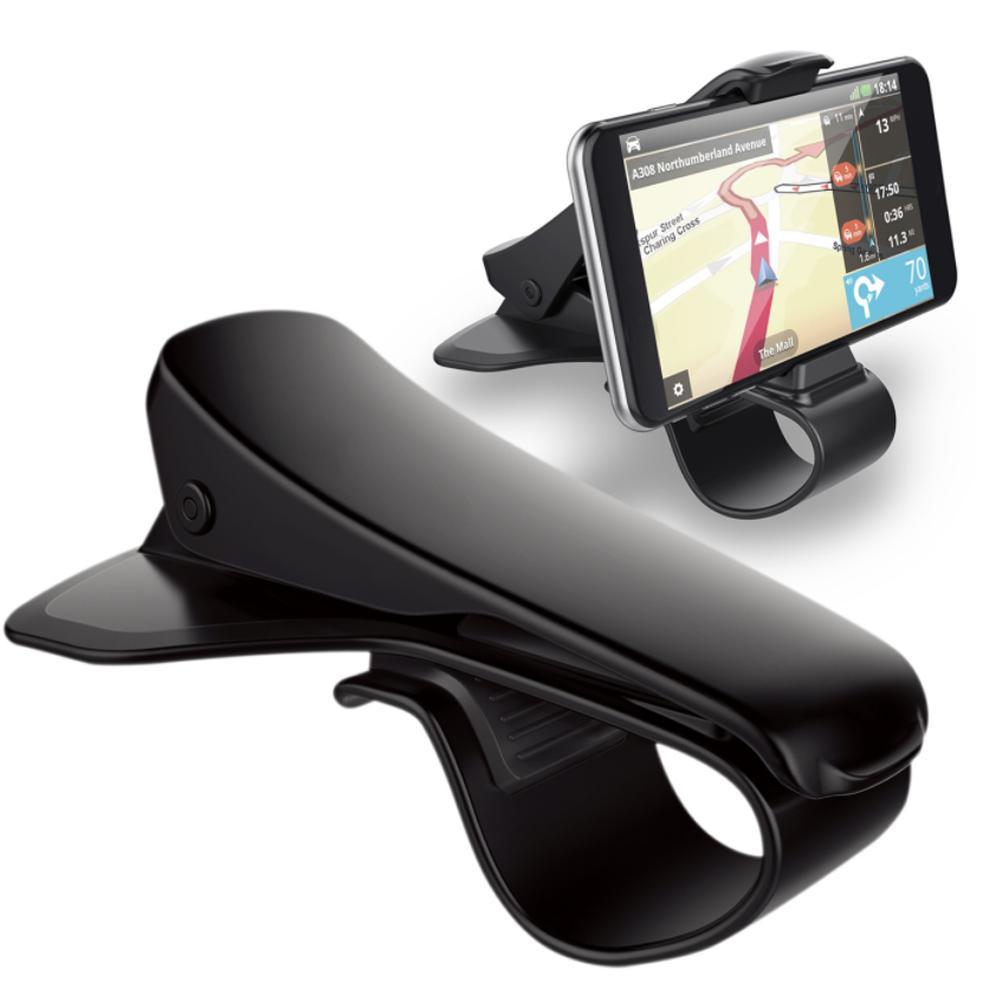 Universelle Armaturenbrett-Halterung Auto-Handyhalter-Clip GPS-Halter Ständer Display Handyzubehör Halterung für iPhone 12 Pro Max
