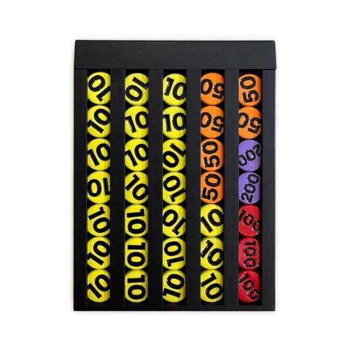 

TOYGER Damage Chip Card-Sized Counter, Marker, and Case Set (Black/Metal Tip)