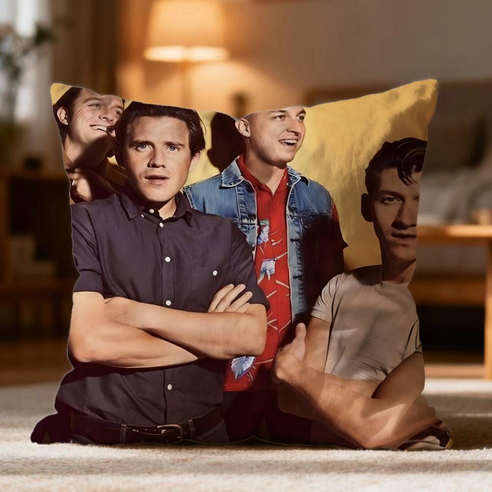 Popular AArctic Monkeyses Cushion Cover Soft Washable Pillow Case Multi-Scene for Couch Bed Travel Office Use