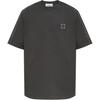 Logo Crew Neck Short Sleeve T-Shirt Men Tops Gray Black K2S152100025S0115-V0062