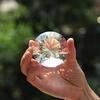40mm Home Decoration Crafts Cut Glass Paperweight Clear Crystal Wedding Jewelry Artificial