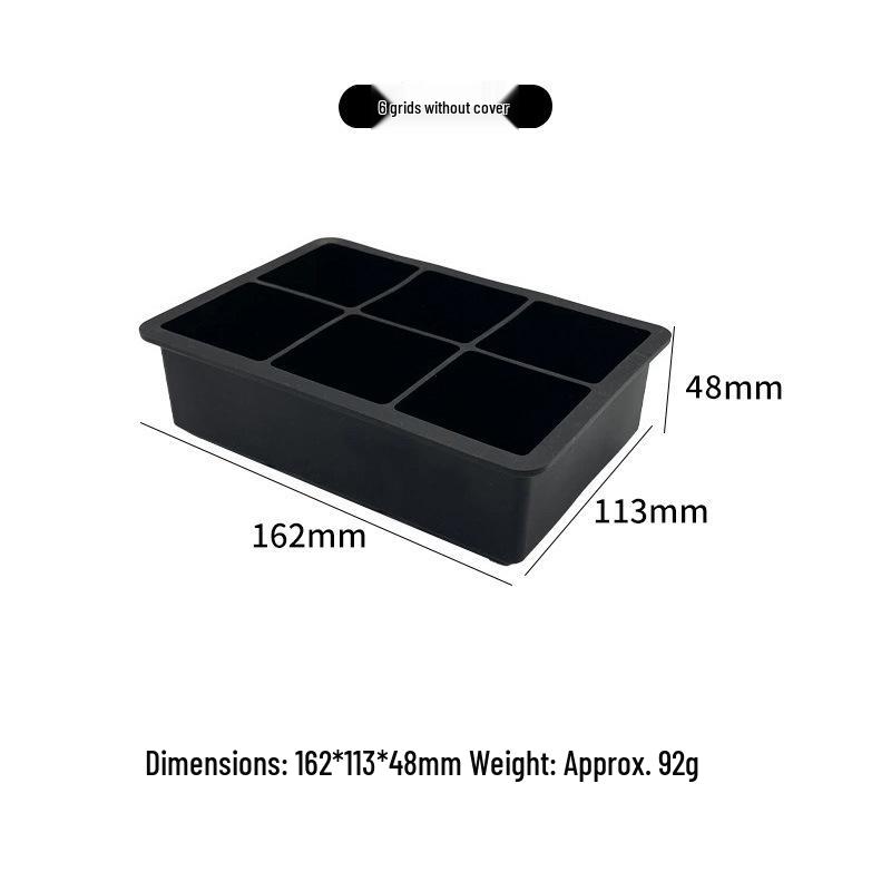 Silicone Skull Ice Cube Tray – Four-Connected Creative Halloween Mold