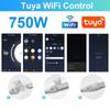 220V Tuya Wifi COB LED Strip Light Bluetooth Wall Touch Dimmable 23key Remote 750W Controller Kit 288Leds/m Waterproof Flex Lamp