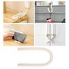 Convenient Soft Rod Hook Kitchen Car Door Back Hanger Hook for Hangings Clothes,Bathroom Tool Home Essential Supplies