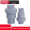 CPVC Solvent Weld Single Union One-Way Check Valve