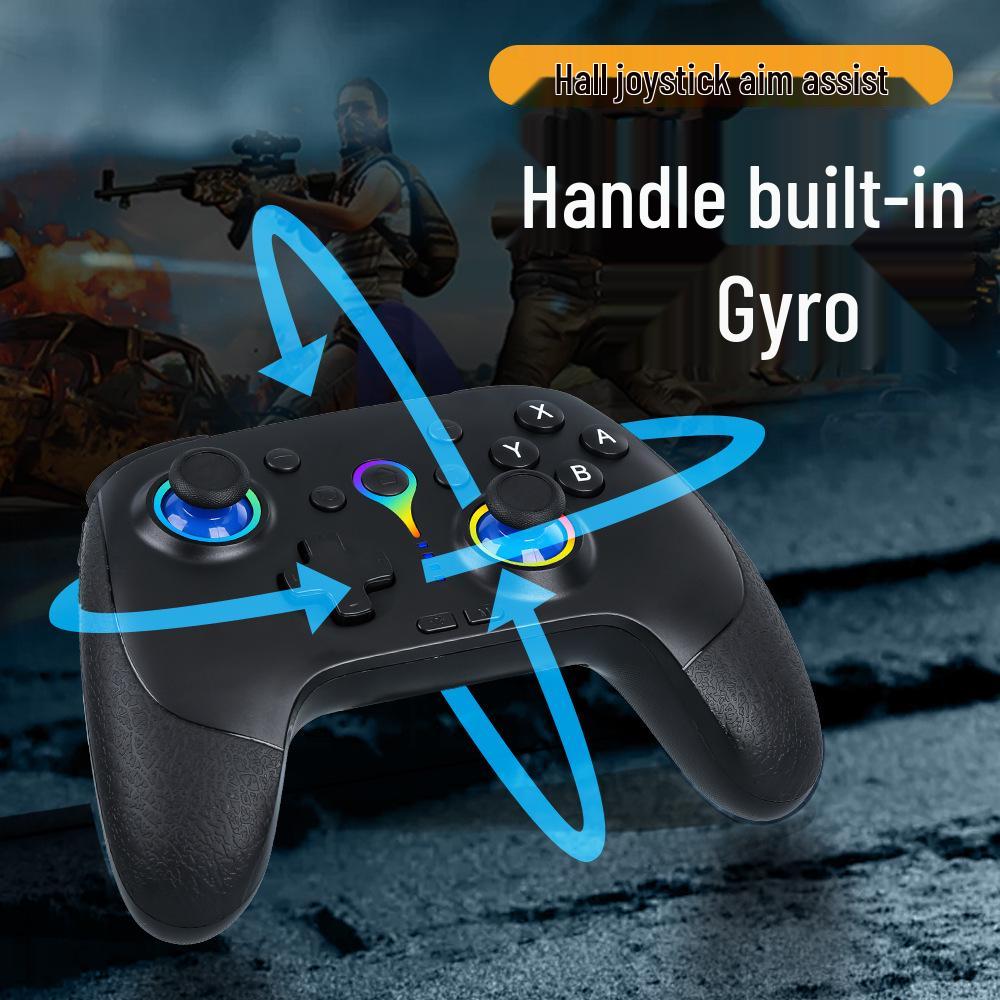 Wireless Bluetooth Game Controller: Cross-Platform for PC, Switch, PS, Android with Six-Axis Vibration