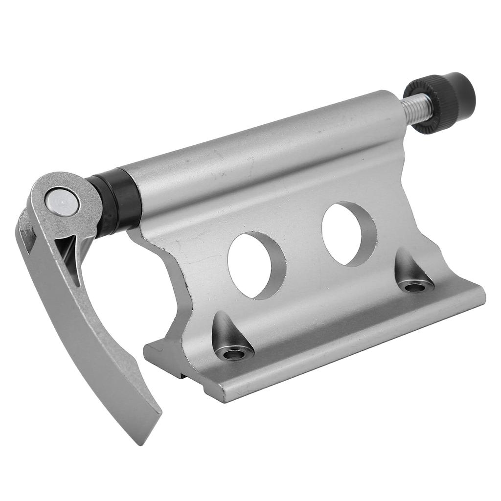 Bike Fork Mount Quick Release Bicycle Block Front Fork Fixed Clip Luggage Holder RackDeep Titanium