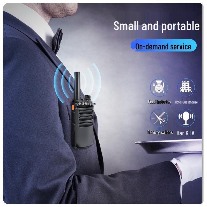 Zhongnuo D008A High-Power 10km Outdoor Walkie-Talkie for Construction and Mountain Use