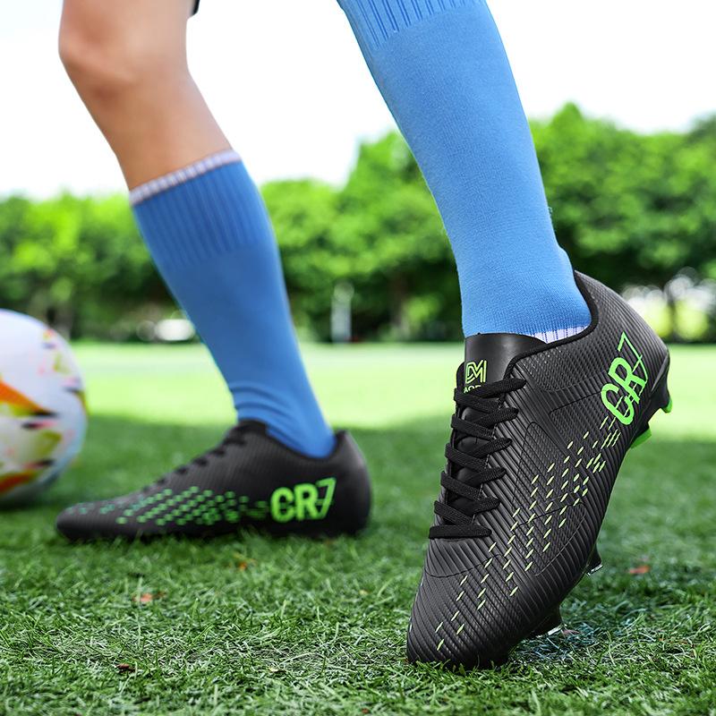Football shoes long nails fg broken nails tf boys primary school students professional training shoes competition special adult sneakers for men