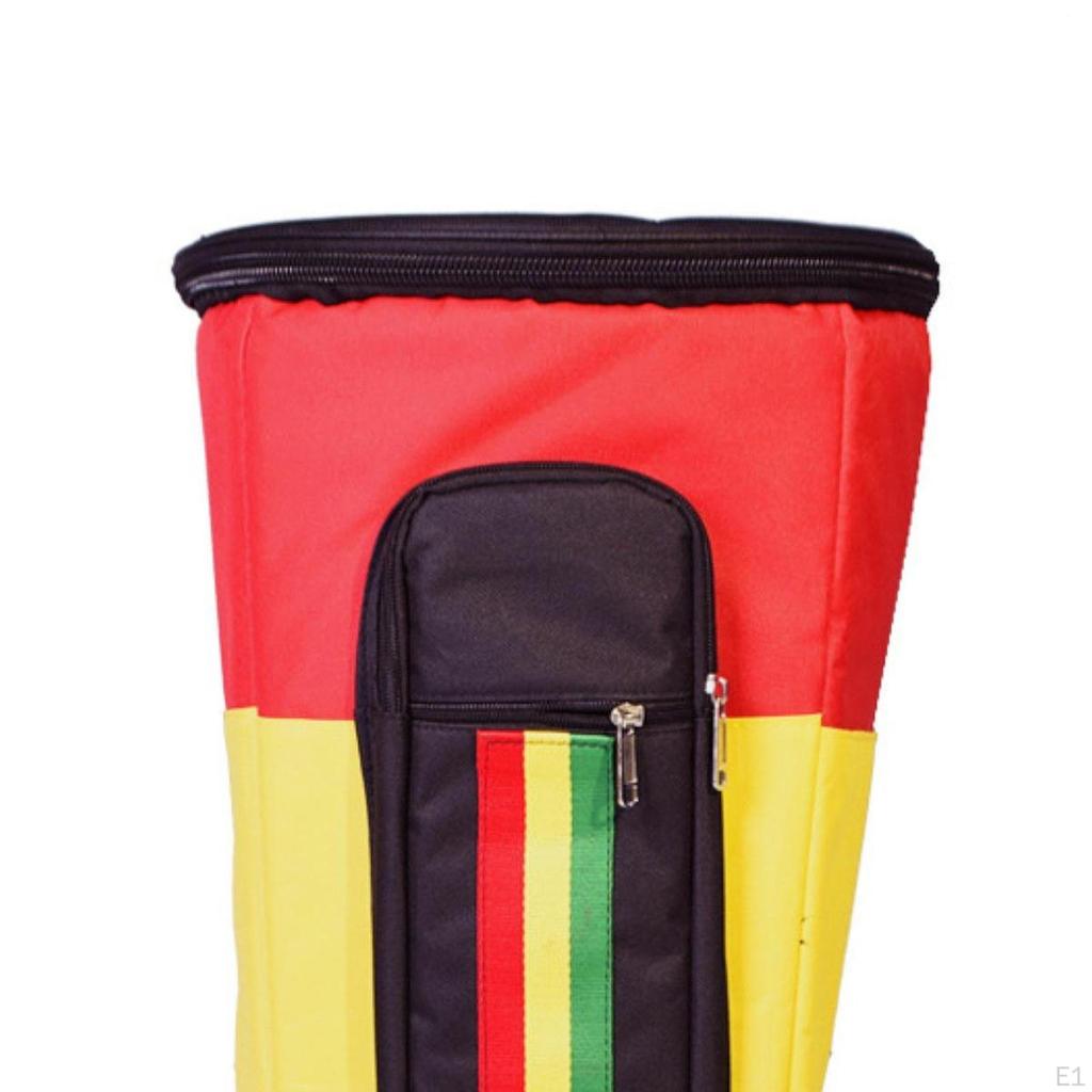 Adjustable Strap Djembe Carrying Case for African Drums, Sturdy Construction