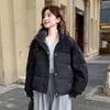 New Winter Stand Collar Fashion Versatile Cotton Coat Cotton Jacket Fashionable Simple Women's Jacket