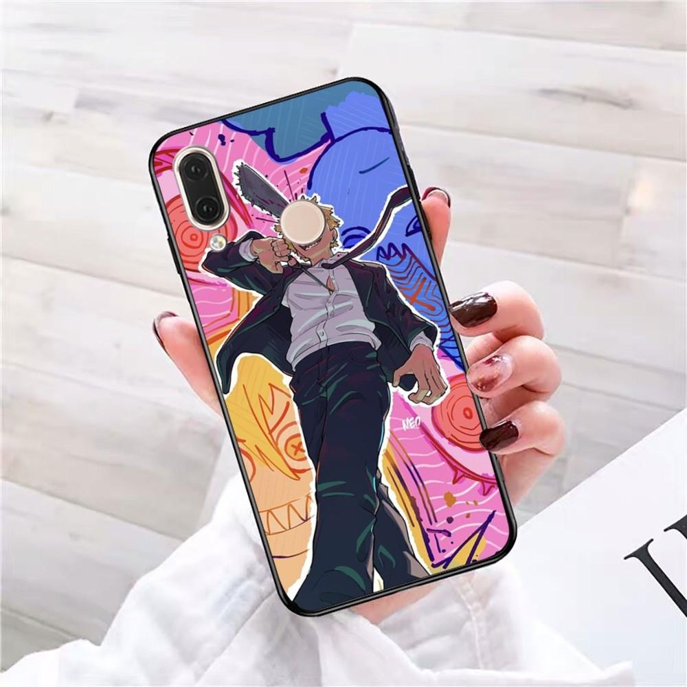 Chainsaw Man Phone Case For Redmi 5 6 7 8 9 10 Plus Pro 6 7 8 9 A GO K20 K30 K40 Pro Plus F3 Fundas