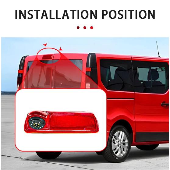 AHD1080P Car Brake Light Rear view Reverse Camera For OPEL VIVARO 2014 RENAUL Trafic 3 Waterproof Night Vision Backup Camera
