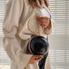 Luxus Damen Runde Ball Abendtasche 2024 Mode Glatte Helle Oberfläche Clutch Tasche Damen Umhängetasche Party Kette Handtasche Geldbörse