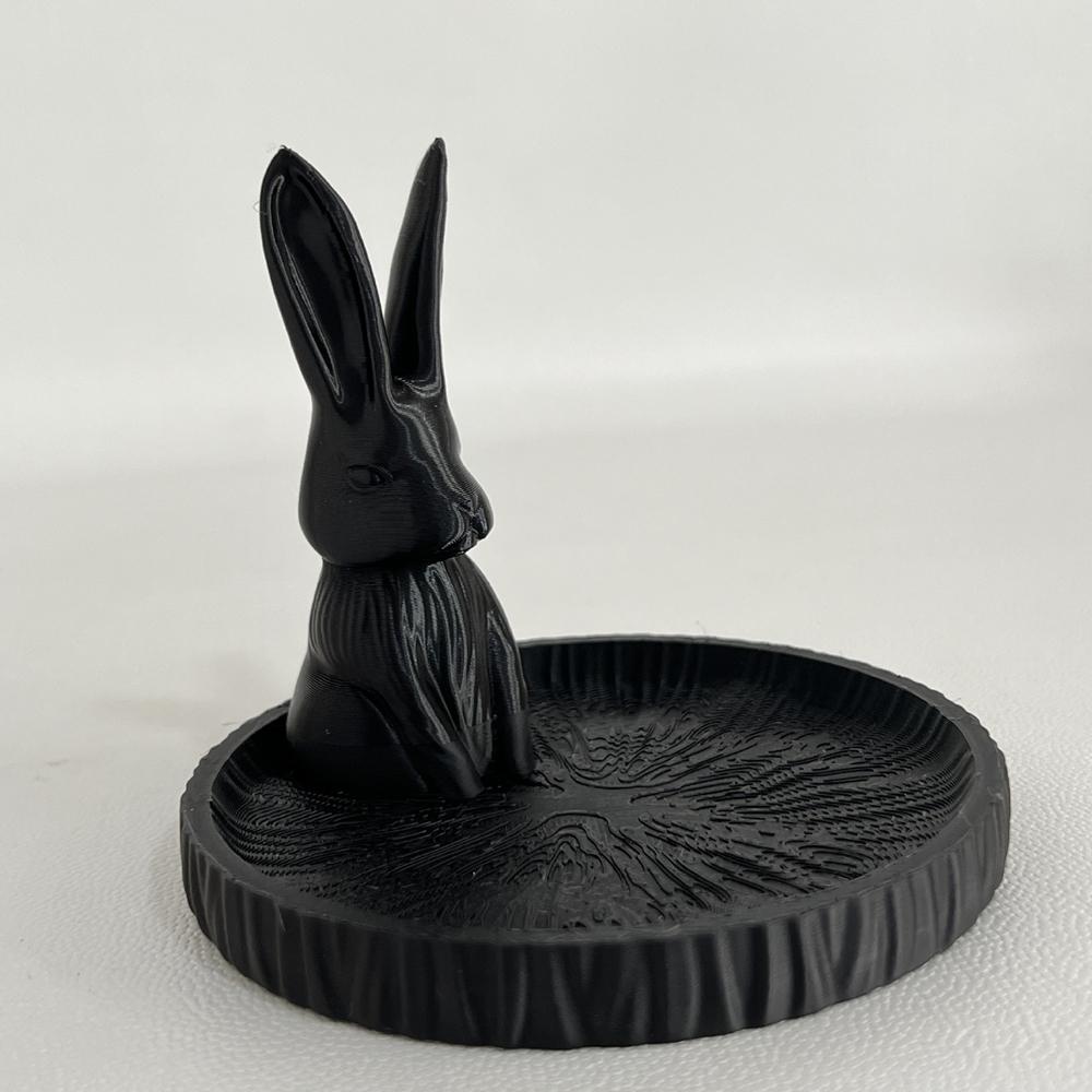 3D Printed Fun Cat Jewelry Tray, Playful and Cute Cat Design, Novel Style, Ideal for Desktop Organization Decoration