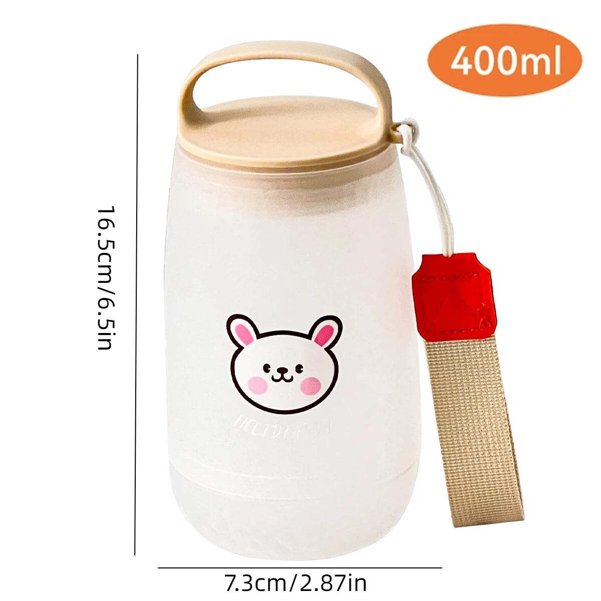 

Portable Plastic Water Cup Tumbler For Cold And Hot Drinks Thickened Anti Scalding Drinking Bottle With Handle Microwave Safe