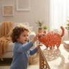 Cat Figurine with Woven Body Handmade Decoration Elegant for Desk, Collectors