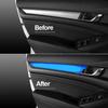 Stainless Steel Car Interior Door Panel Stripe Cover Molding Trim For Honda Accord X 10th 2018-   Hybrid Accessories