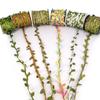 10m Rattan Green Leaf Decorative Jute Rope for DIY Nature Corner or Kindergarten Decor