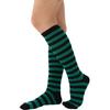 Gestreifte Kniestrumpfe Gestreifte Schlauchstrumpfe Strumpfe Lange Stiefelsocken für den täglichen Gebrauch, Halloween Cosplay Party Kostüm