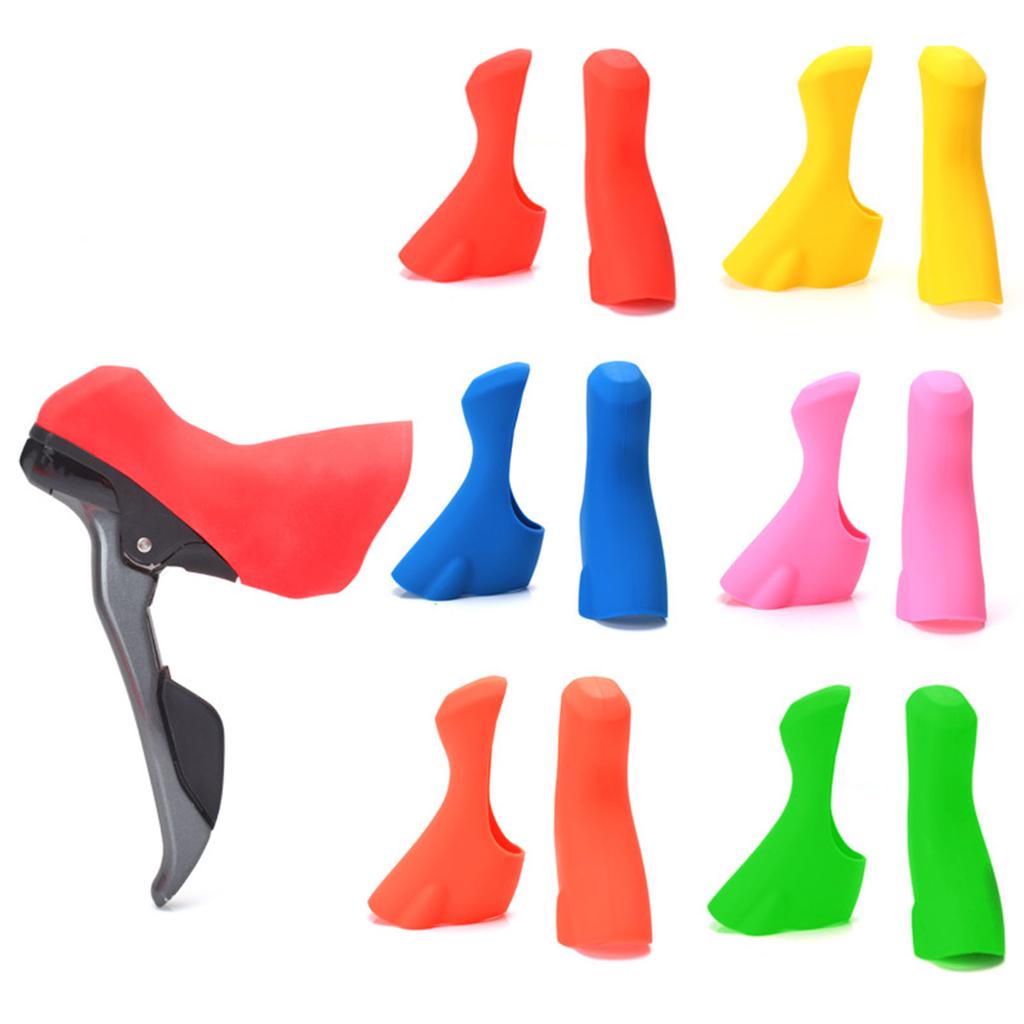 Road Bike Shift Brake Lever Cover Protective Hoods for 4700/5800/6800 Bicycles Gear Shift Brake Lever Bracket Cover