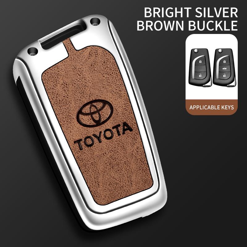 Car Remote Key Cover Case Shell Fob For Toyota Auris Corolla Avensis Verso Yaris Aygo Scion TC IM Camry RAV4 Forturner Hilux
