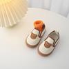 Children Canvas Shoes Girls Cute Cartoon Bear Print Casual Shoes Boys Slipon Soft Sole Sneakers Size