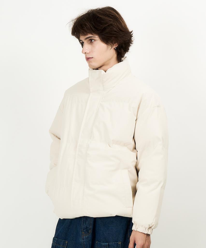 DWSE Essentials Puffer Short Padded Jacket (Ivory)