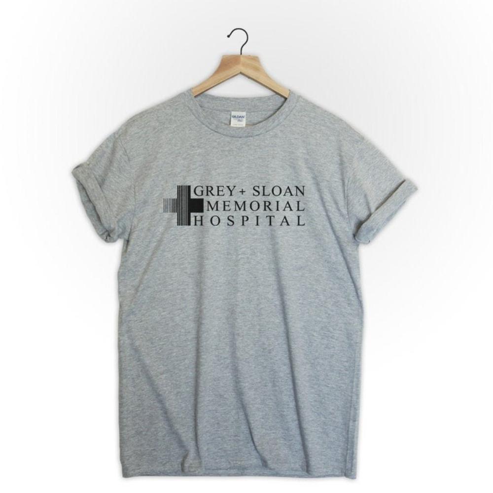 

Grey Sloan Memorial Hospital Tshirt Greys Anatomy Shirt Greys Anatomy Gift Graphic T Shirts Woman Man Breathable Cotton Tops 4XL