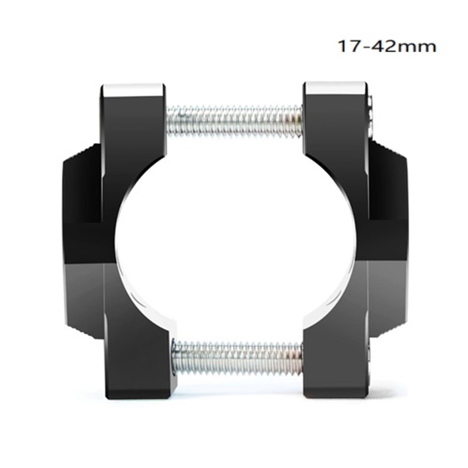 

Кронштейн для мотоцикла 42 мм, фиксатор бампера, вспомогательный прожектор, крепление для фары, зажим для фонаря, телефона, GPS, держатель на руль чёрный