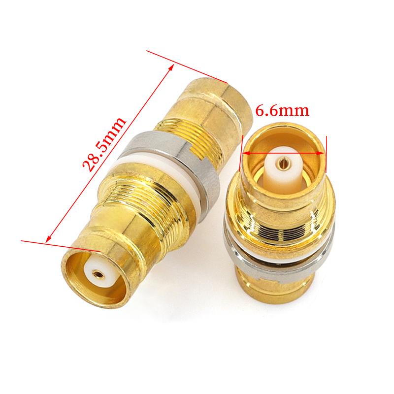 Stlxy RF Q9 BNC Female L9 Male 2-meter Signal Communication Connector Adapter