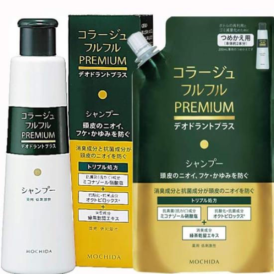 

[Продукт + Заправка] Mochida Healthcare Collage Furufuru Premium Shampoo Продукт 200 мл + Заправка 340 мл (4987767660516 + 4987767660523)