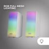 Enceintes bluetooth - mars gaming - msrgb2 - 15w - bluetooth 5.3 - rgb full mesh
