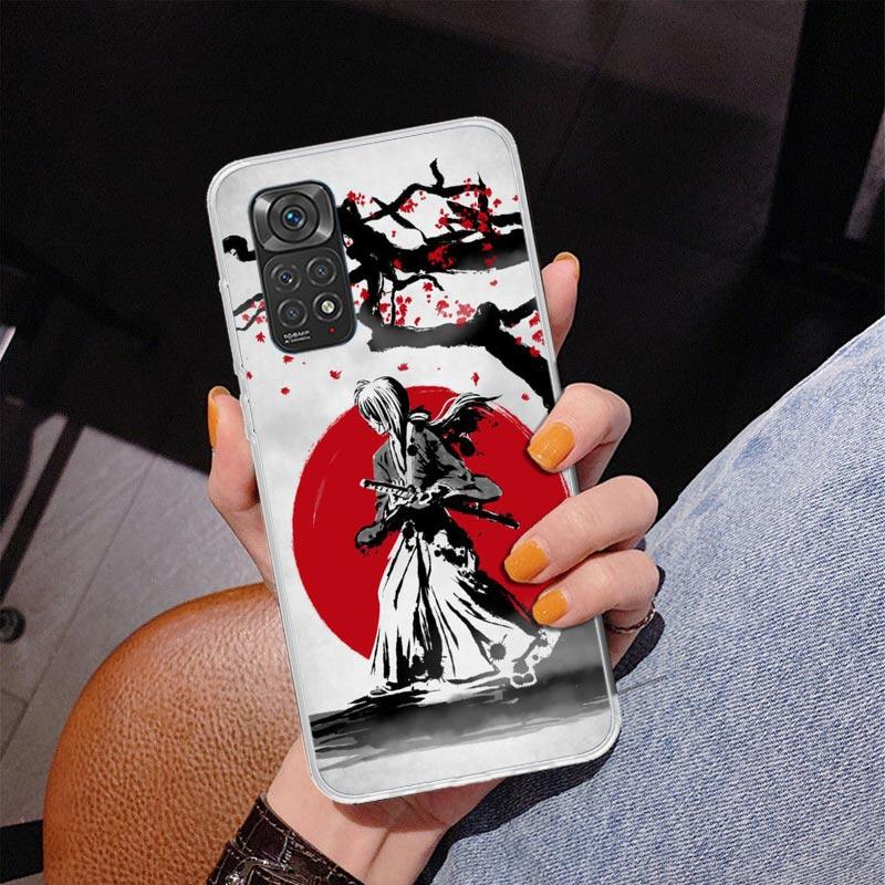 Rurouni Kenshin Anime Handyhülle Für Xiaomi Redmi Note 15 14 13 12S 12 11 Pro Plus 14S 11S 11E 10 10S 11T 5G Personalisierte Hülle