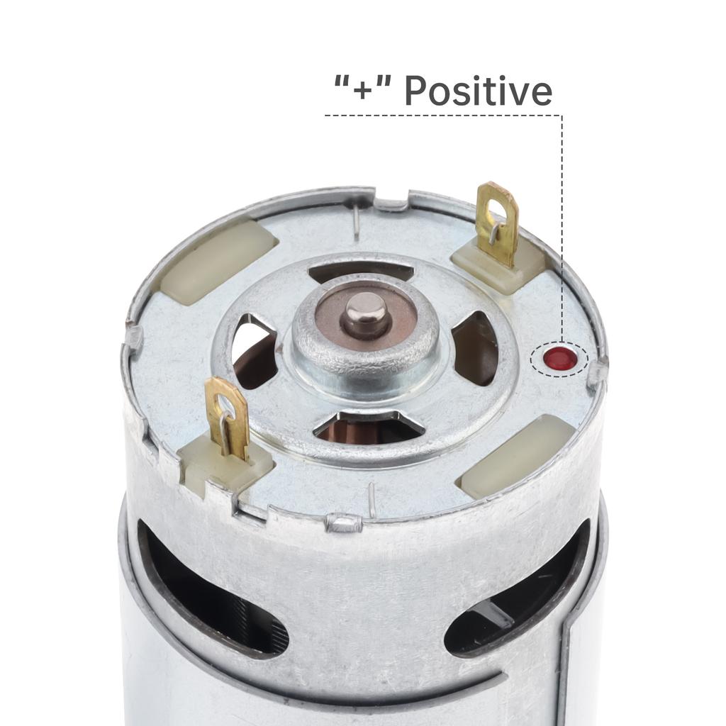 RS550 DC Motor 24V 25000RPM High Speed Electric Drive Motor for 18V 20V 24V Kids Ride On Car Upgrade DIY Replacement Parts