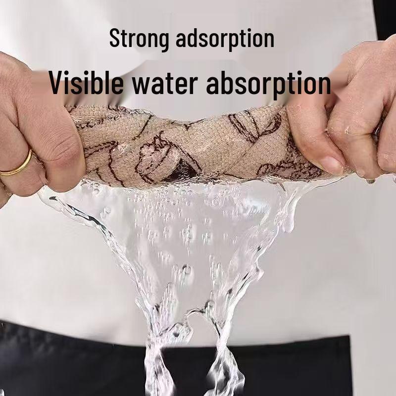 Weekly Disposable Thick Absorbent Oil-Absorbing Dish Cloth - Washable & Tear-Resistant